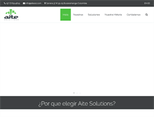 Tablet Screenshot of aitesol.com